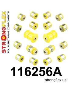 116256A: Rear suspension bush kit SPORT