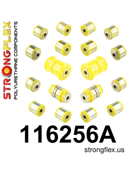 116256A: Rear suspension bush kit SPORT