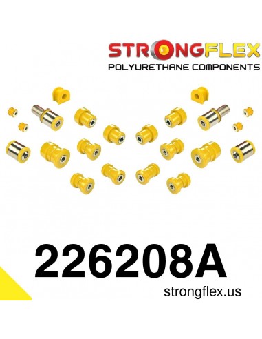 226208A: Rear suspension bush kit SPORT