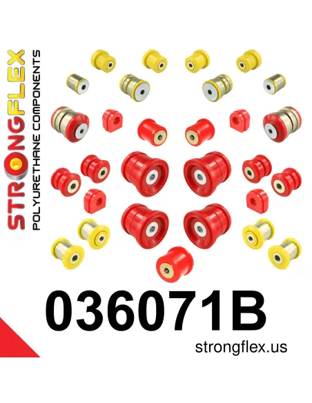 036071B: Full suspension polyurethane bush kit