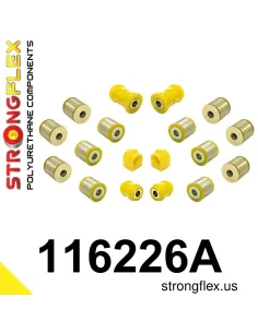 116226A: Rear suspension bush kit SPORT