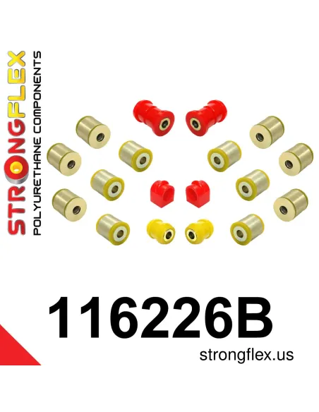116226B: Rear suspension bush kit