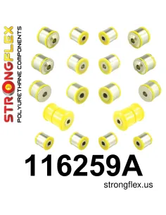 116259A: Rear suspension bush kit SPORT