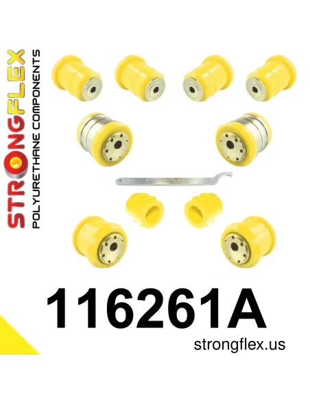 116261A: Front suspension bush kit SPORT
