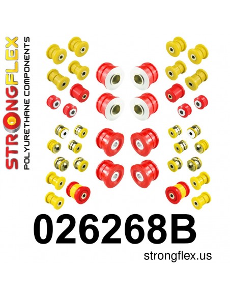 026268B: Full suspension  polyurethane bush kit
