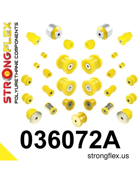 036072A: Full suspension polyurethane bush kit SPORT
