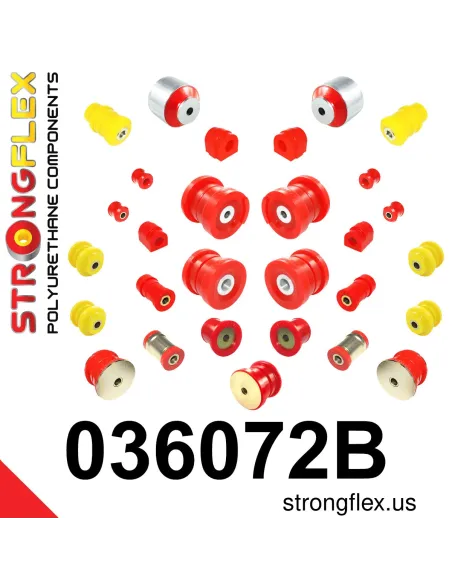 036072B: Full suspension polyurethane bush kit