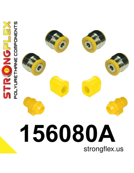 156080A: Front suspension bush kit SPORT