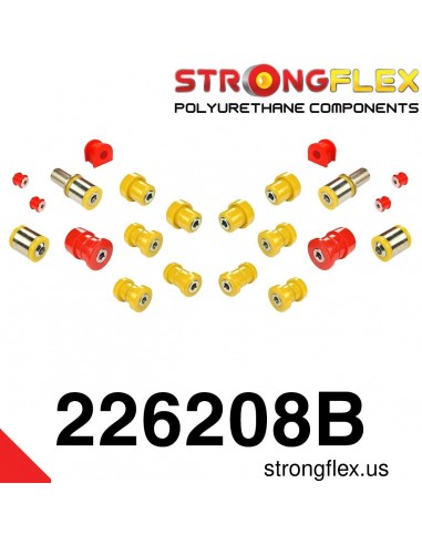 226208B: Rear suspension bush kit
