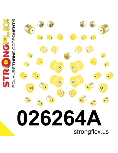 026264A: Full suspension polyurethane bush kit SPORT