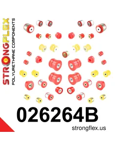 026264B: Full suspension polyurethane bush kit
