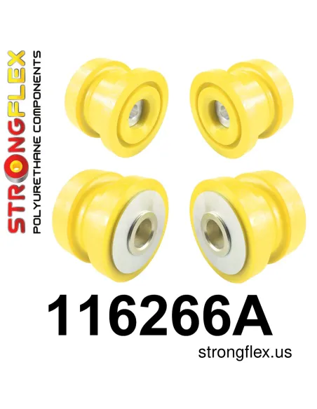 116266A: Rear subframe bush kit SPORT