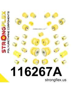 116267A: Full suspension polyurethane bush kit SPORT