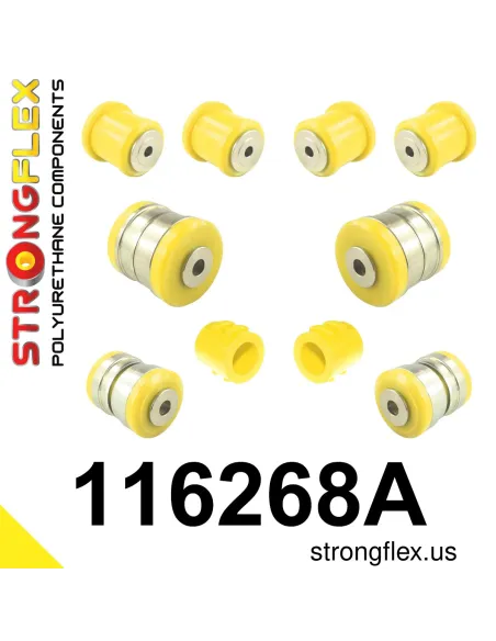 116268A: Front suspension bush kit SPORT