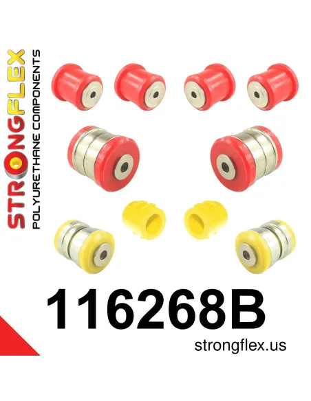 116268B: Front suspension bush kit
