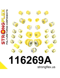 116269A: Full suspension polyurethane bush kit SPORT