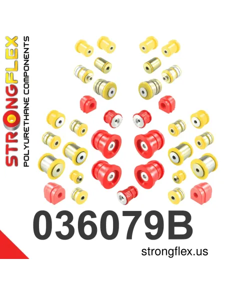 036079B: Full suspension polyurethane bush kit