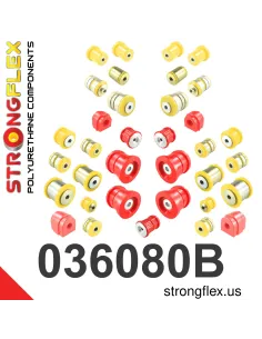 036080B: Full suspension polyurethane bush kit