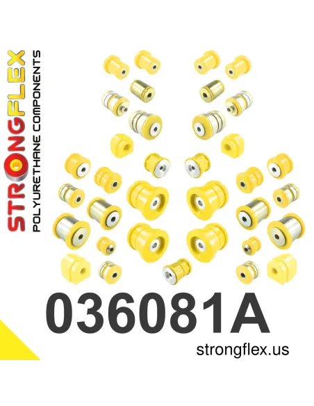 036081A: Full suspension polyurethane bush kit SPORT