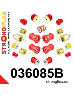 036085B: Full suspension polyurethane bush kit