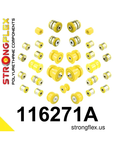 116271A: Full suspension polyurethane bush kit SPORT
