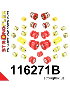116271B: Full suspension polyurethane bush kit