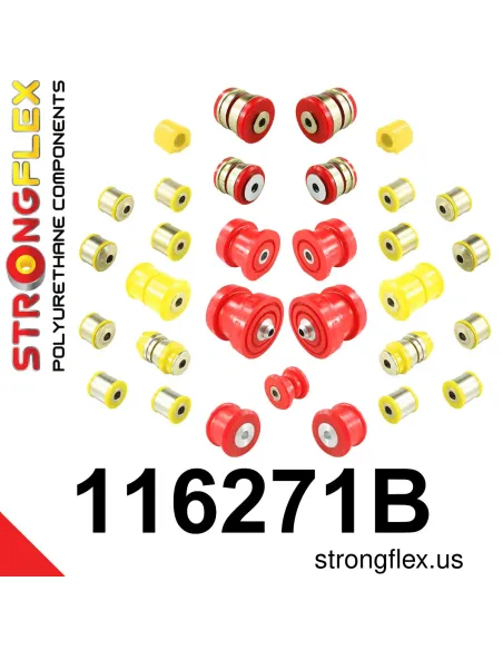 116271B: Full suspension polyurethane bush kit