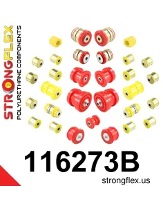116273B: Full suspension polyurethane bush kit