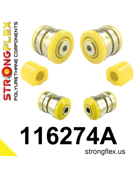 116274A: Front suspension bush kit SPORT