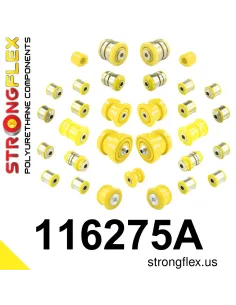 116275A: Full suspension polyurethane bush kit SPORT