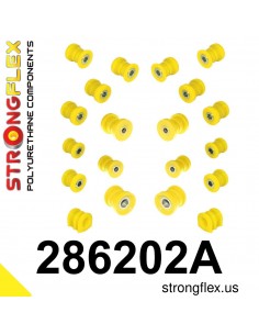 専用3点 286202A: Rear suspension bush kit SPORT