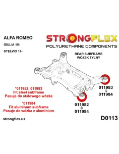 011984B: Rear subframe bush 2