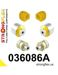 036086A: Front suspension bush kit SPORT