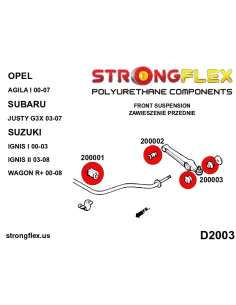 200002B: Front wishbone bush – inside 2