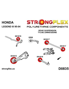 086228A: Full suspension bush kit SPORT 2