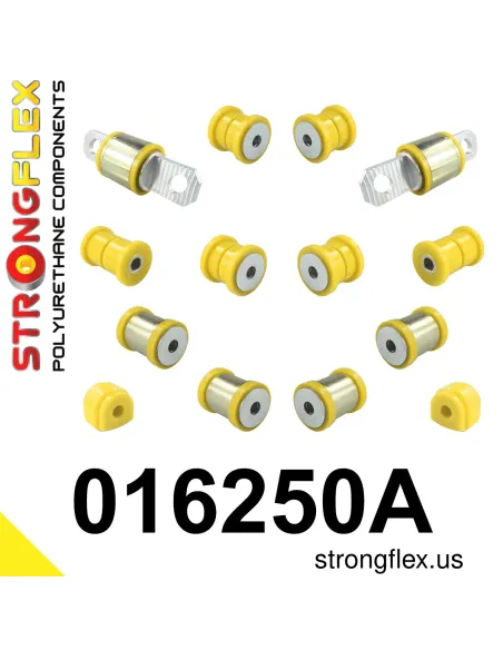 016250A: Rear suspension bush kit SPORT