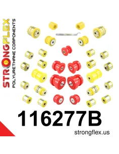 116277B: Full suspension polyurethane bush kit