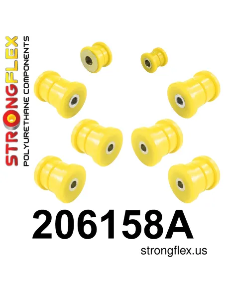 206158A: Rear suspension bush kit SPORT