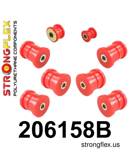 206158B: Rear suspension bush kit