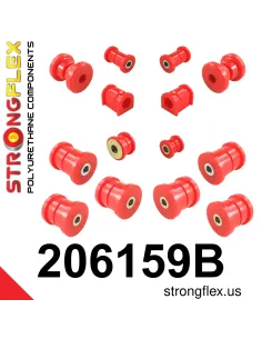 206159B: Full suspension polyurethane bush kit