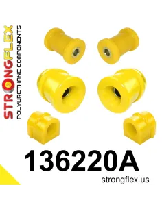 136220A: Front suspension bush kit SPORT