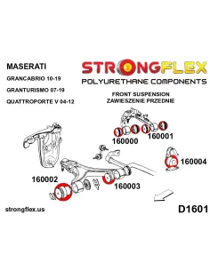 160000A: Front upper arm bush – front SPORT 2