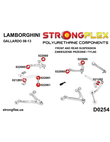 021285B: Front anti roll bar bush