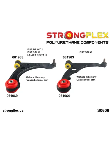 061963A: Front control arm – front bush SPORT