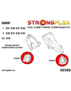 032060B: Engine mount E90 E81 E84 E89 2