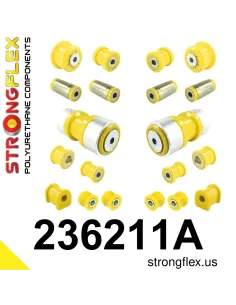 236211A: Rear suspension bush kit SPORT