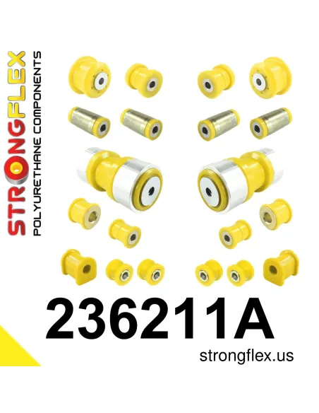 236211A: Rear suspension bush kit SPORT
