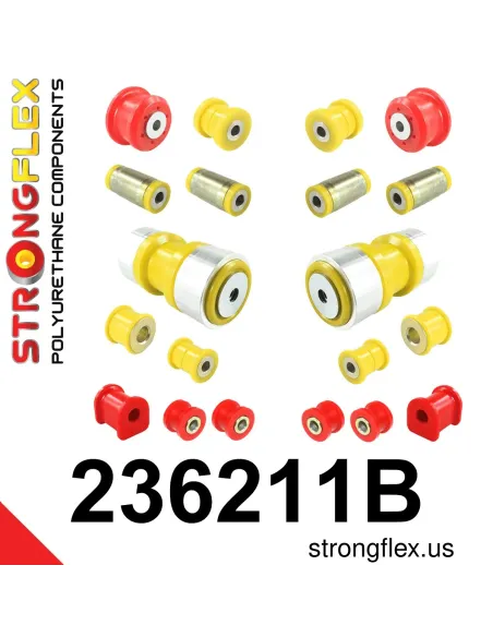 236211B: Rear suspension bush kit