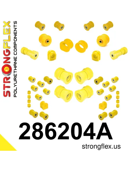 286204A: Full suspension bush kit R33 R34 AWD SPORT
