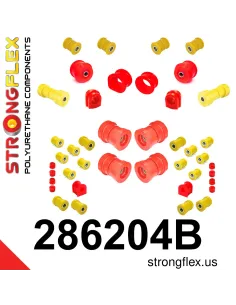 286204B: Full suspension bush kit R33 R34 AWD